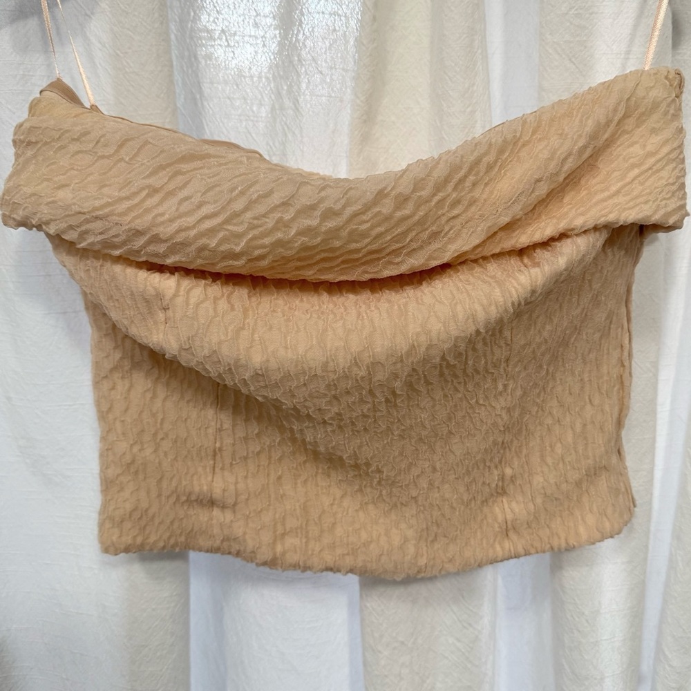 Escada Blush Pink Strapless Bustier